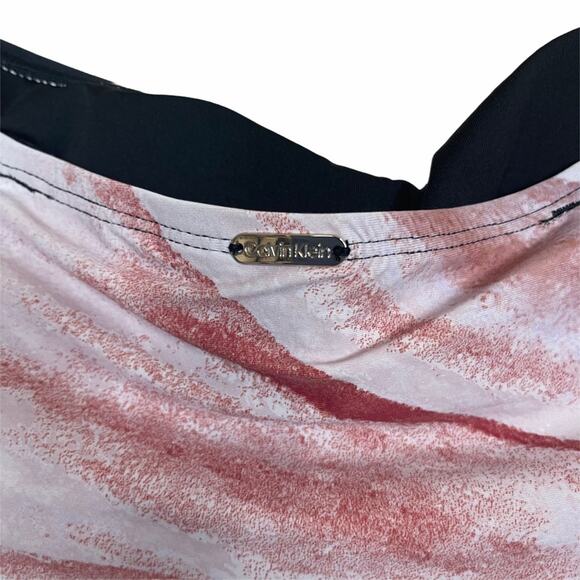 Calvin Klein Gerber Daisy One Piece Swim Multi 10 - Picture 6 of 13